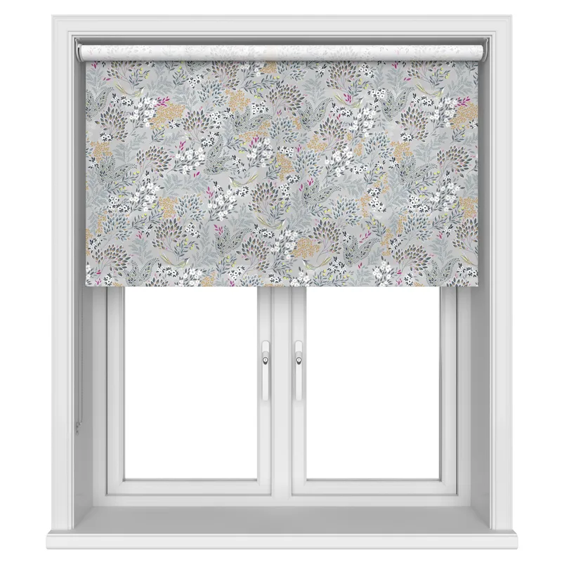 Sara Miller Songbird Soft Grey Blinds Uk