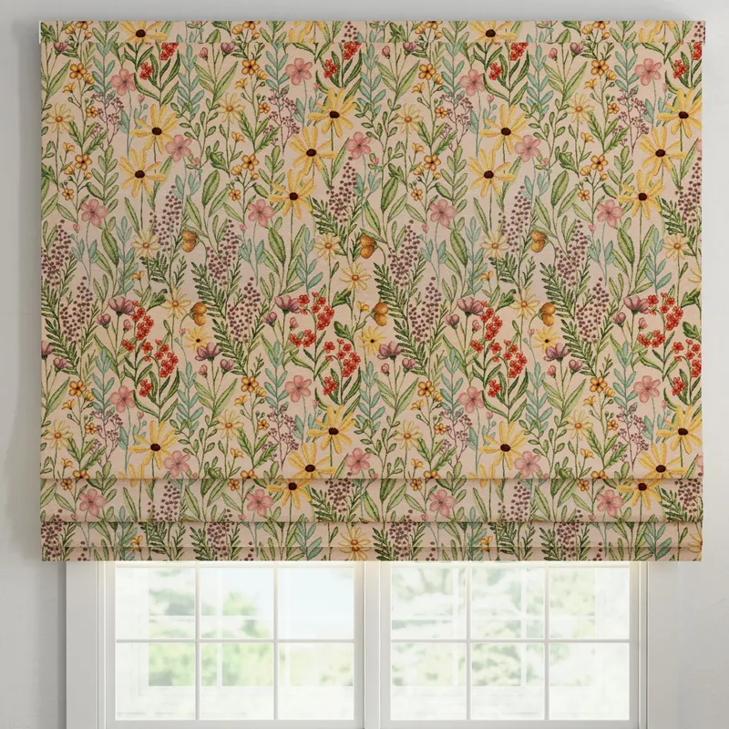 Ante Decor Meadow Tapestry Made To Measure Roman Blind Spring