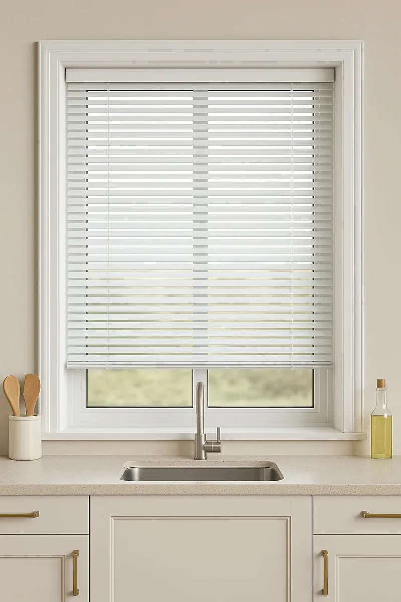 Snowflake Metal Venetian Blind - 25mm