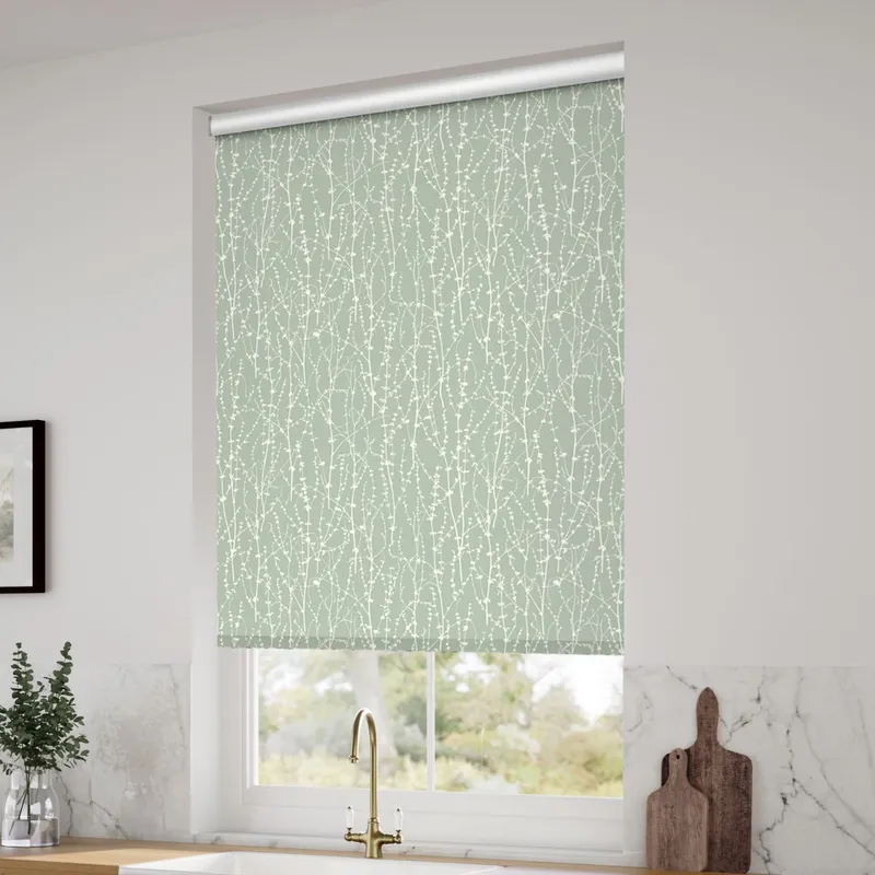 Twist2go Dockleaf Soft Mist Roller Blind