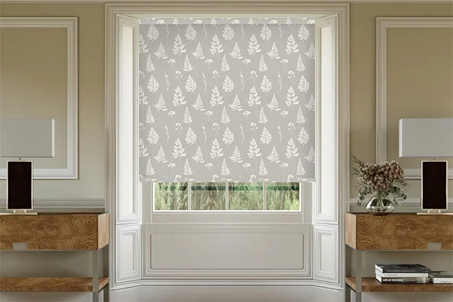 Emily Bond Tynesfield Pebble - Designer Roller Blind