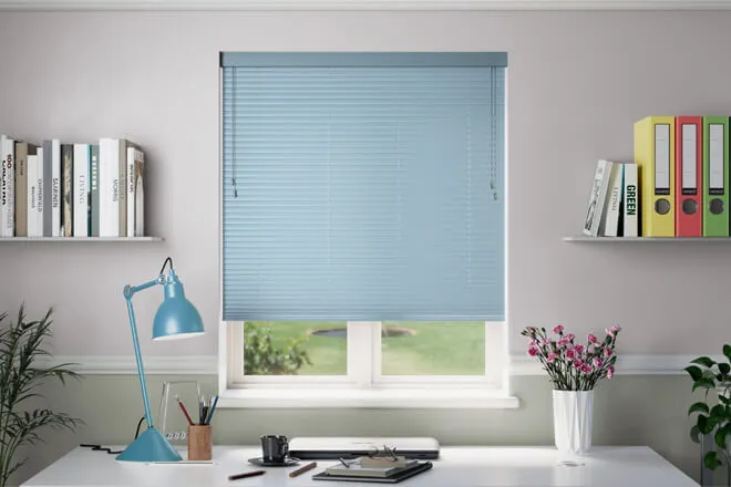 Millennium Powder Blue - Venetian Blinds