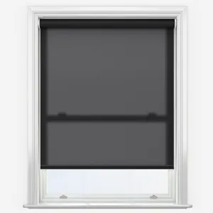 Deluxe Plain Jet Roller Blind