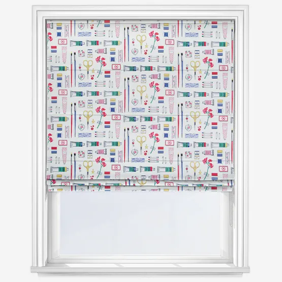 Cath Kidston Artistic Curator Cream Roman Blind