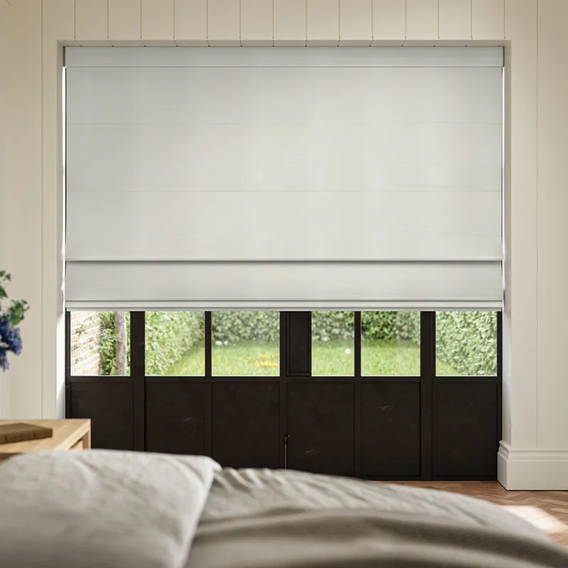 Ante Decor Lusso No Joins Blackout Made To Measure Roman Blind Lace