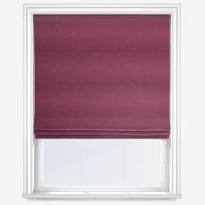 Moon Earth Plum Roman Blind