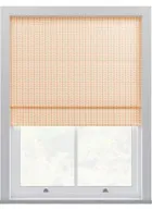 Orla Kiely Tiny Stem Pink Roman Blinds