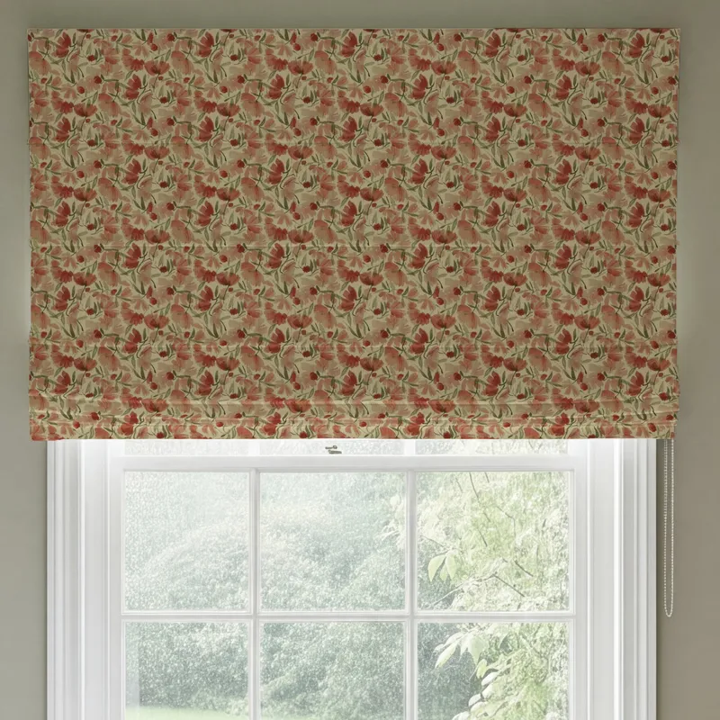 Ante Decor Filby Made To Measure Roman Blind Dusty Rose