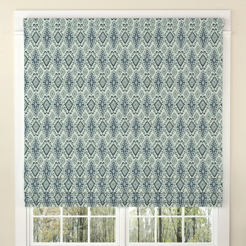 Ante Decor Lombok Made To Measure Roman Blind Duckegg