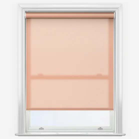 Deluxe Plain Papaya Roller Blind