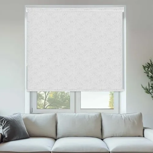 Elswyth Moonstone Pelmet Roller Blinds - Stylish Window Covering