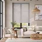 Oscar Matte Light Grey L-shaped Venetian Blind - 25mm Slat
