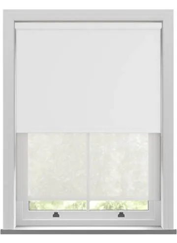 Como Tranquil And Nico Pure Double Roller Blind