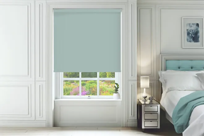 Primero Duck Egg - Blackout Roller Blind