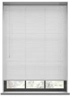 White Perfora Aluminium Venetian