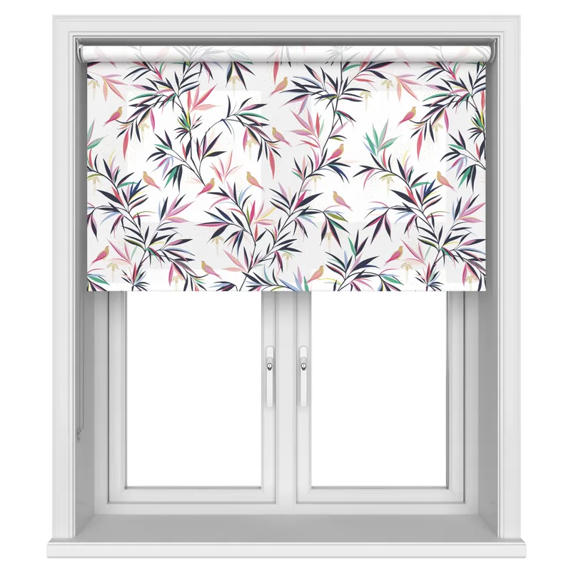 Sara Miller Bamboo White Blinds Uk
