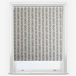 Laura Ashley Talon Stripe Dusky Plum Purple Roller Blind