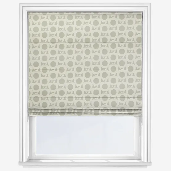 Orla Kiely Apples Ditsy Pebble Roman Blind