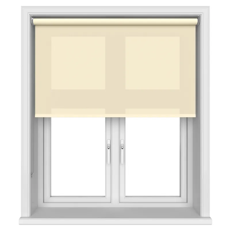 Unicolour Cream Blinds Uk