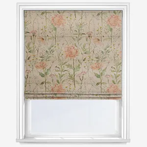 Voyage Delamere Apricot Roman Blind