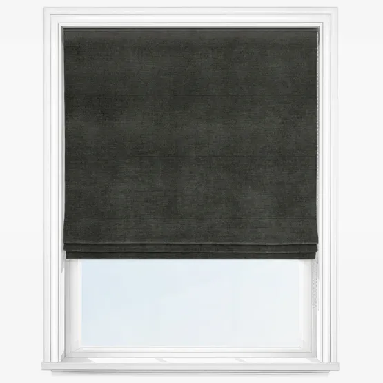 Memoir Seal Grey Roman Blind