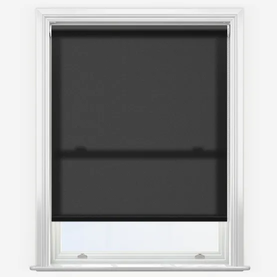 Coulisse Berlin Black Roller Blind