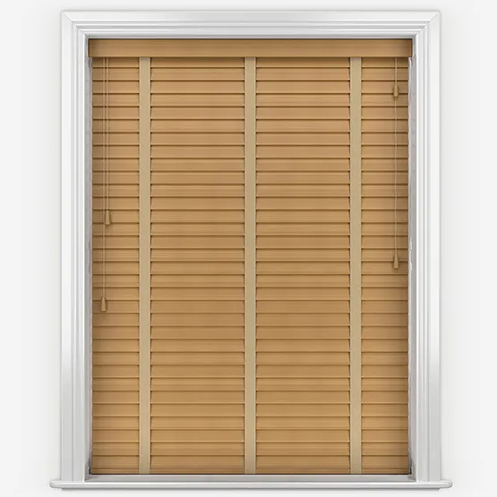 Prime Timberlux Bamboo Kari With Stone Tapes Wooden Venetian Blinds