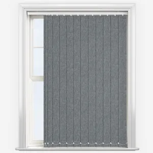 Leniro Blackout Rock Grey Vertical Blind