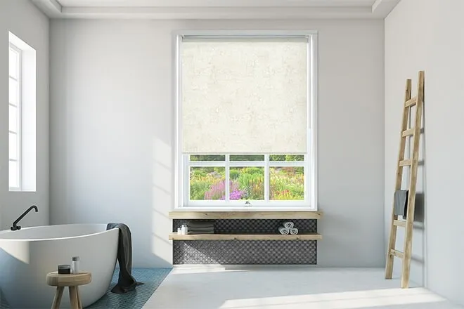 Libby Antique - Vinyl Blackout Roller Blind