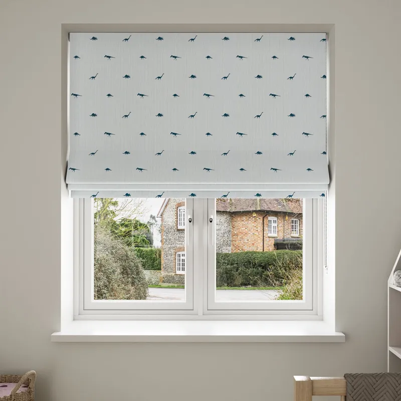 Sophie Allport Dinosaur Navy Blinds Uk