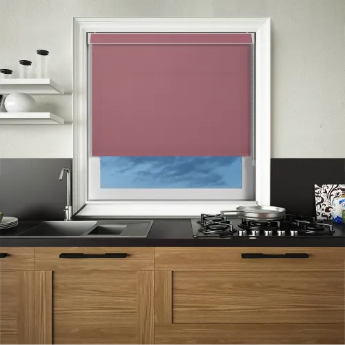 Origin Plum Pelmet Roller Blind