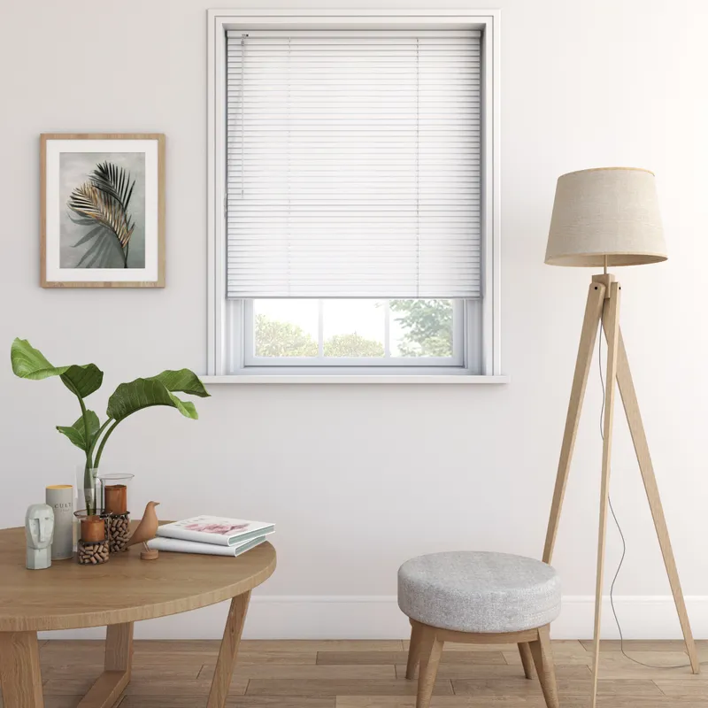 0001 Polar White Venetian Blinds