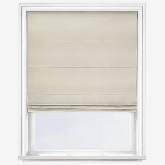 Bordeaux Ivory Roman Blind