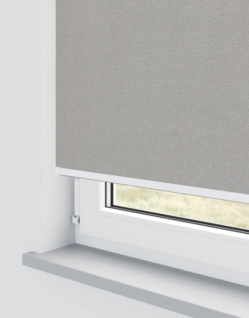 Atlantex Asc Grey Electrical Roller Blind