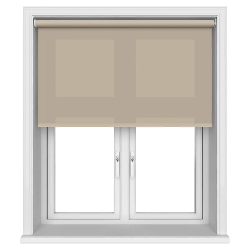 Dover Sandy Beige Motorised Roller Blind