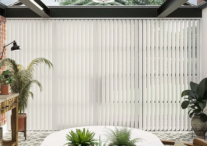 Trinity (Blackout) Soft Grey - Vertical Blind