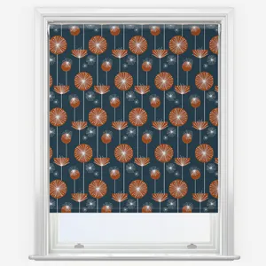 Sonova Studio Nordic Pods Blue Rust Roller Blind