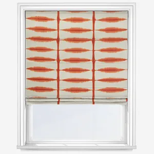 Scion Shibori Chilli Linen Roman Blind
