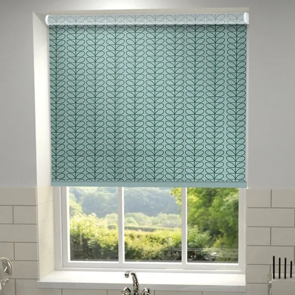 Orla Kiely Linear Stem Made To Measure Roller Blind Spring