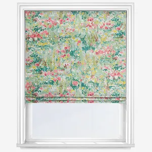 Furano Turquoise Roman Blind