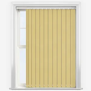 Supreme Blackout Primrose Yellow Vertical Blind