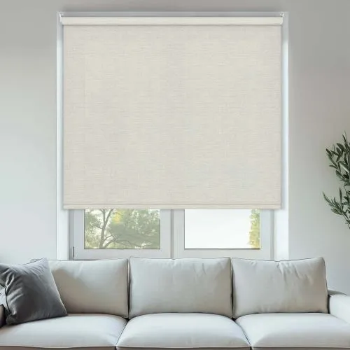 Solace Oatmeal Cordless Roller Blinds - Shop Now