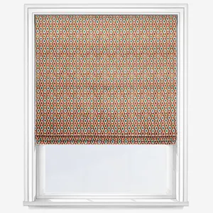 Shiraz Burnt Orange Roman Blind