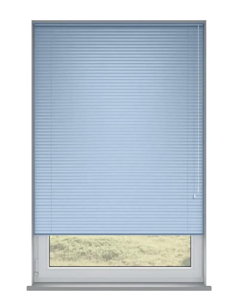 Sea Blue Metal Venetian Blind - 25mm