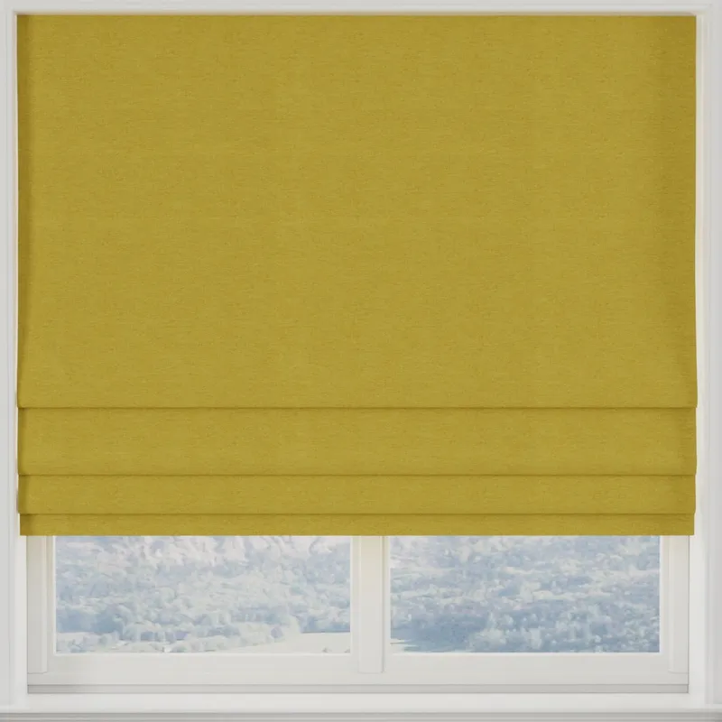 Kensington Made To Measure Roman Blind Chartreuse