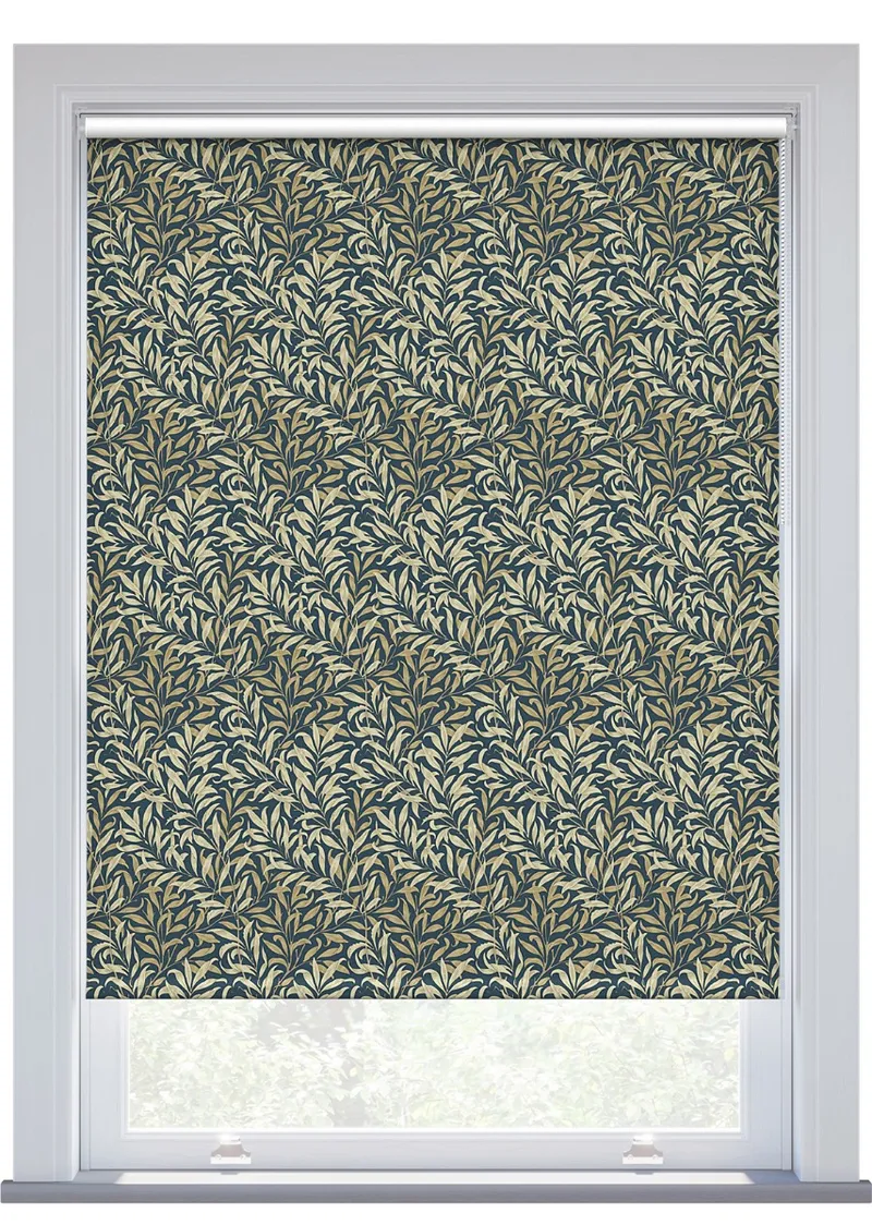 Morris & Co Willow Bough Ink Roller Blind
