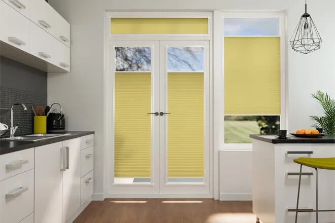 Classic Yellow - Perfect Fit Cellular Honeycomb Blind