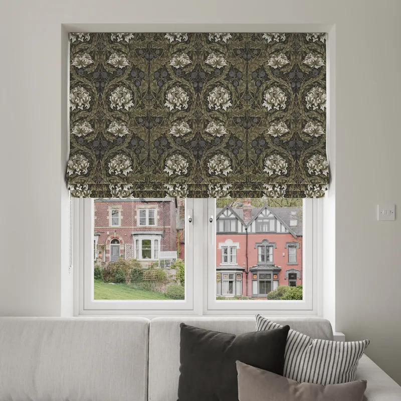 William Morris At Home African Marigold Cornflower Blinds Uk
