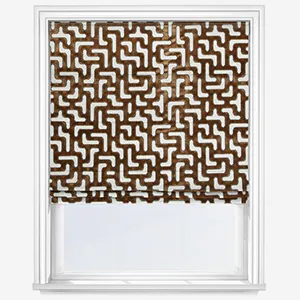 Casamance Bryce Mordore Roman Blind