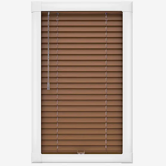 Precies Honey Wooden Venetian Blind